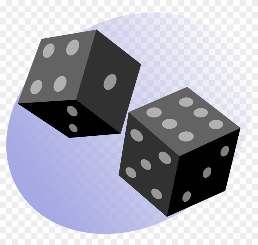 Dice Vector Blank - Dice Game Clipart #1568388