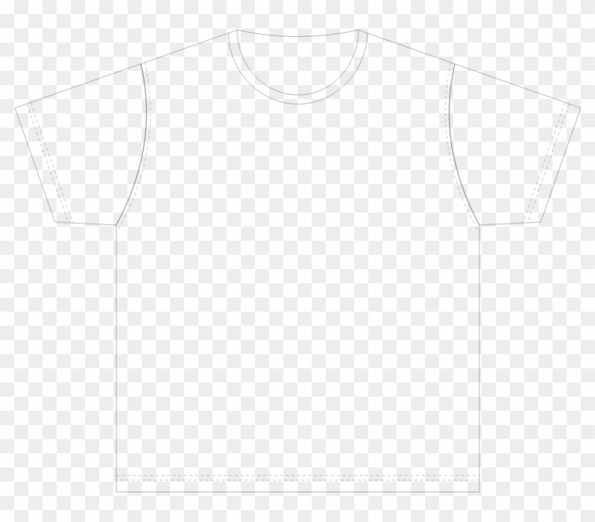 Blank T Shirt Template - Active Shirt Clipart #1568491
