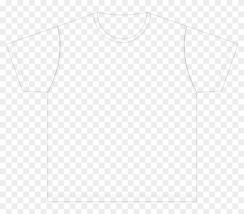 Blank T Shirt Template - Active Shirt Clipart