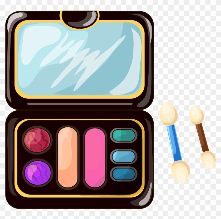 Eyeshadow Palette Png Clipart Picture - Eyeshadow Clipart Transparent Png #1568564
