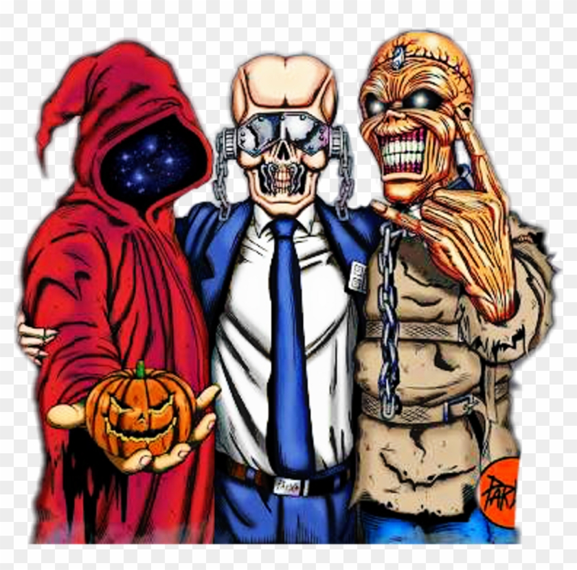 #ironmaiden #megadeth #helloween #eddiethehead #vicrattlehead - Helloween Megadeth Iron Maiden Clipart #1568627