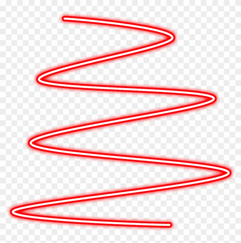 #neon #glow #spiral #red #line #lines #freetoedit #geometric - Sticker Clipart