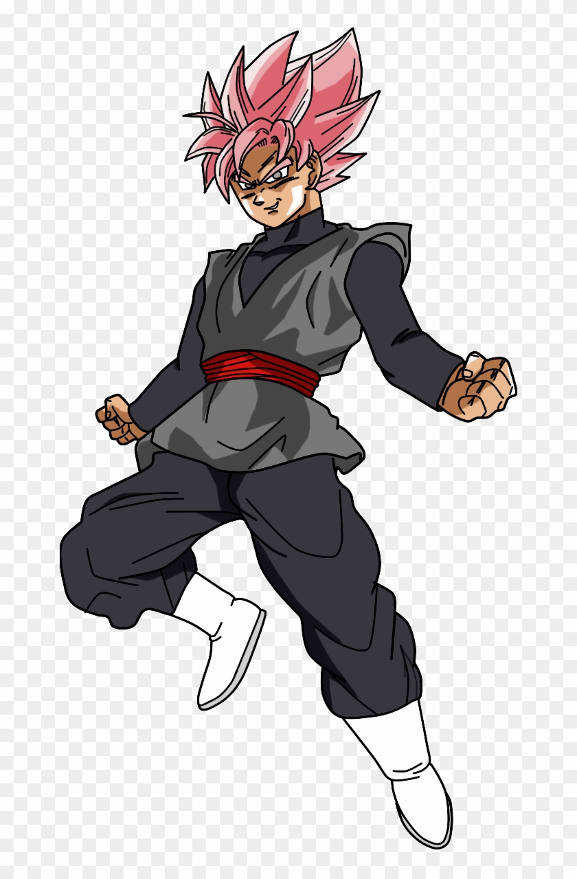 Comics And Fantasy - Black Goku Ssj Rose Png Clipart #1568704