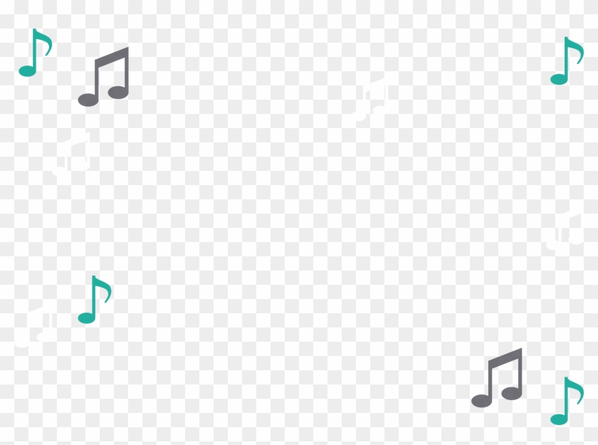 Music-notes - Clock Clipart #1568947