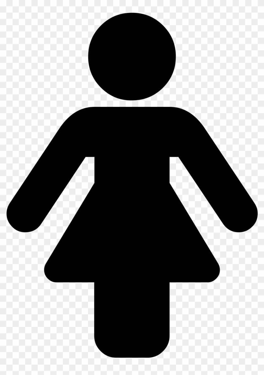 Female Silhouette Comments - Gender Female Symbol Png Clipart