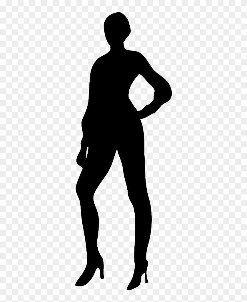 People Silhouette Clipart Hand On Hip - Silhouettes With No Background - Png Download #1569671