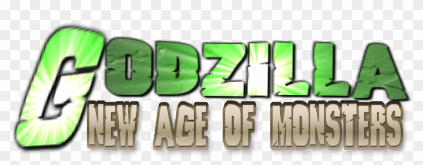 Godzilla New Age Of Monsters New Logo Clipart
