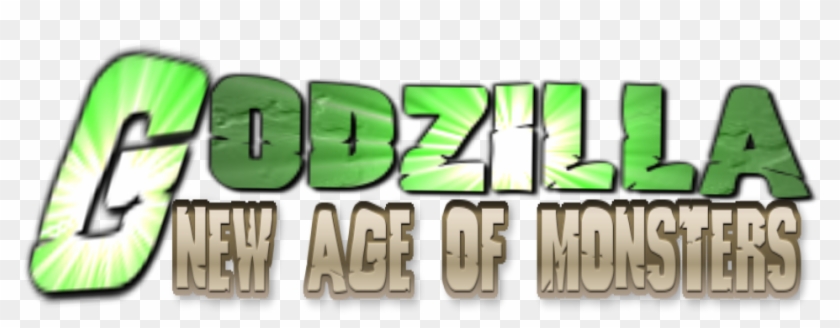 Godzilla New Age Of Monsters New Logo Clipart #1569741