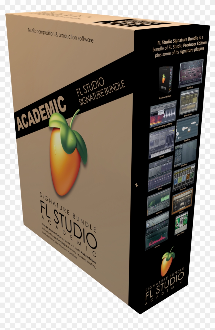 Fl Studio 20 Signature Edition Edu Download Version - Fl Studio 12 Producer Edition Box Clipart #1569742