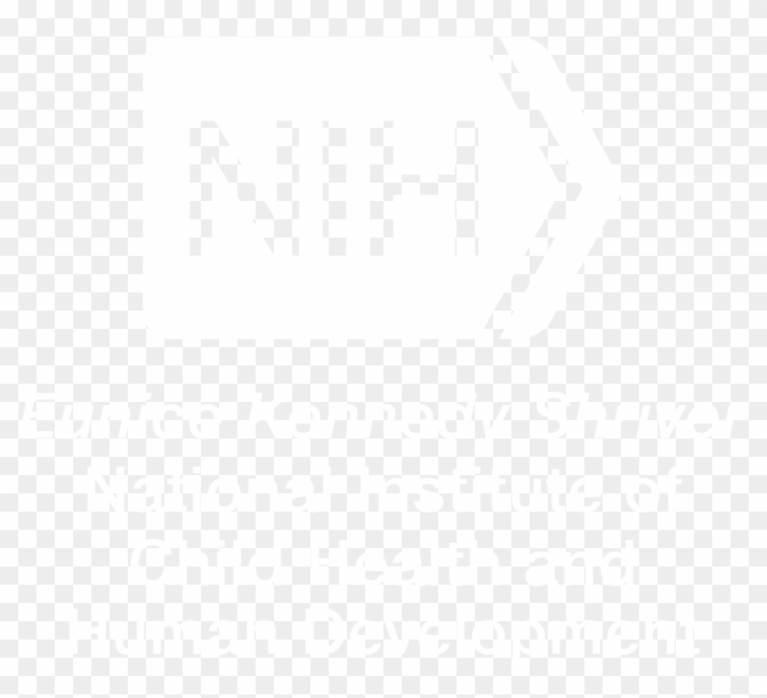 Nichd Vertical White - Nih Logo White No Background Clipart #1569765