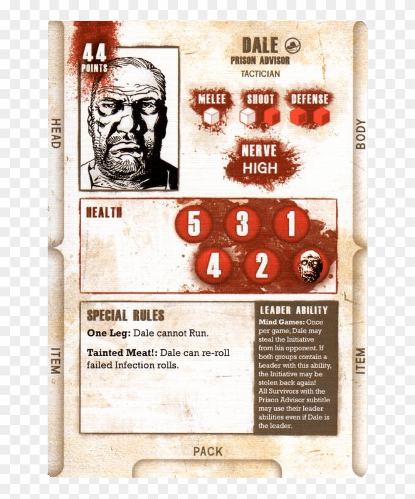 Walking Dead All Out War Character Cards Clipart