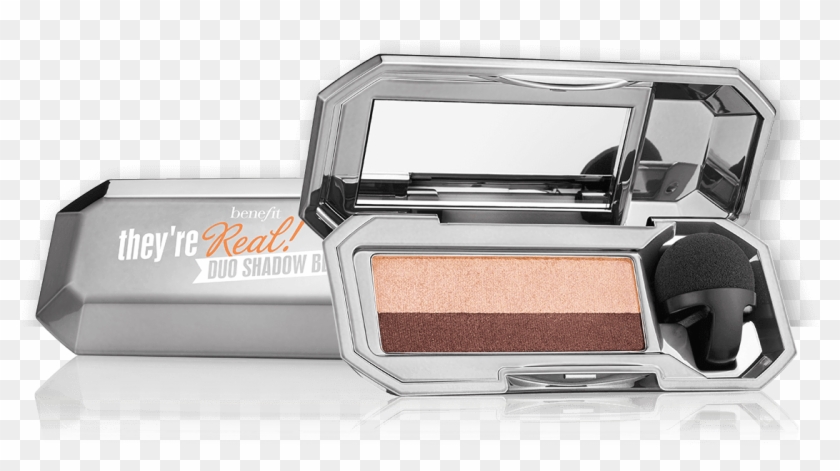 Re Real Duo Eyeshadow Blender In Satin, Shimmer And - Benefit Duo Shadow Blender Beyond Nude Clipart