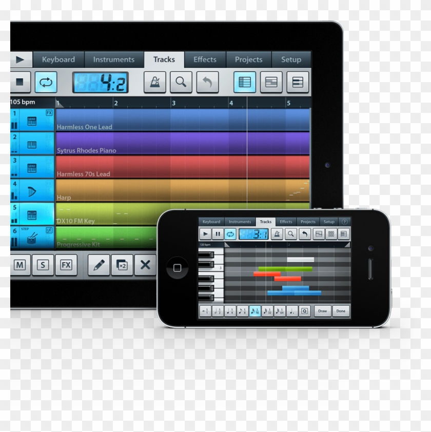 Fl Studio Mobile Ui Design - Iphone Clipart #1570475