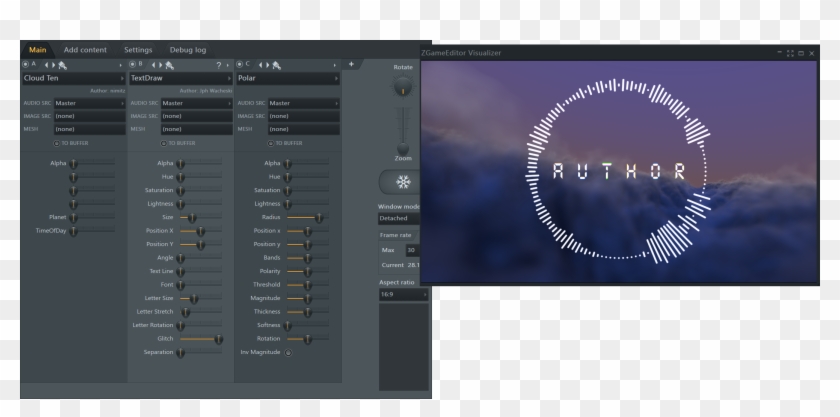 Zgameeditor Visualizer - Fl Studio Visualizer Clipart #1570844