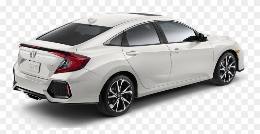 2017 Honda Civic Si Sedan Rear Angle Civic Si Sedan 2017