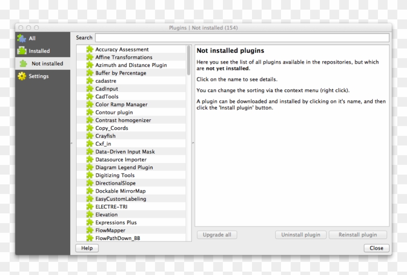 Images/get More Plugins - Qgis Not Install Plugins Clipart