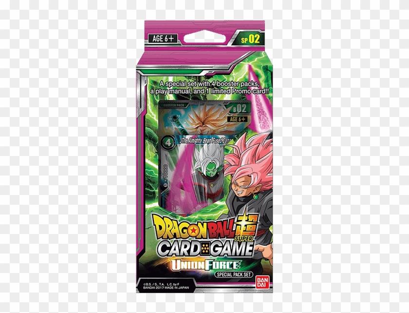 Union Force Special Pack - Dragonball Super Card Game Union Force Special Pack Clipart