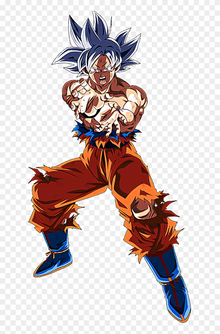 Ultra Instinct Goku Png Clip Art Library Library - Goku Ultra Instinct Kamehameha Transparent Png #1572218