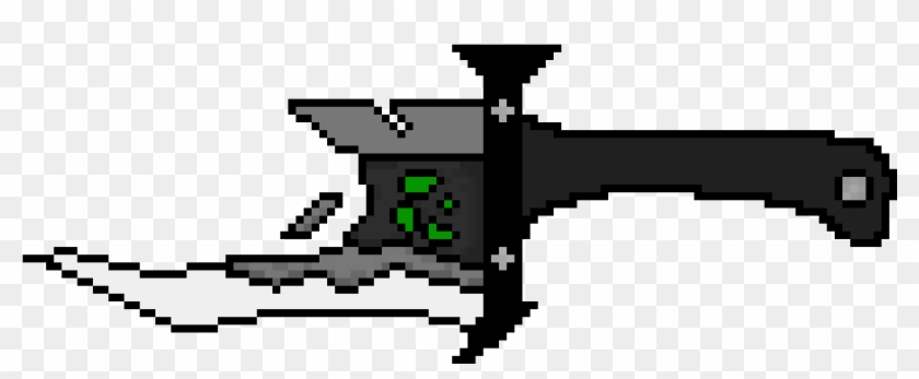 Vector Transparent Pt Pixel Maker - Blade Pixel Art Clipart #1572252