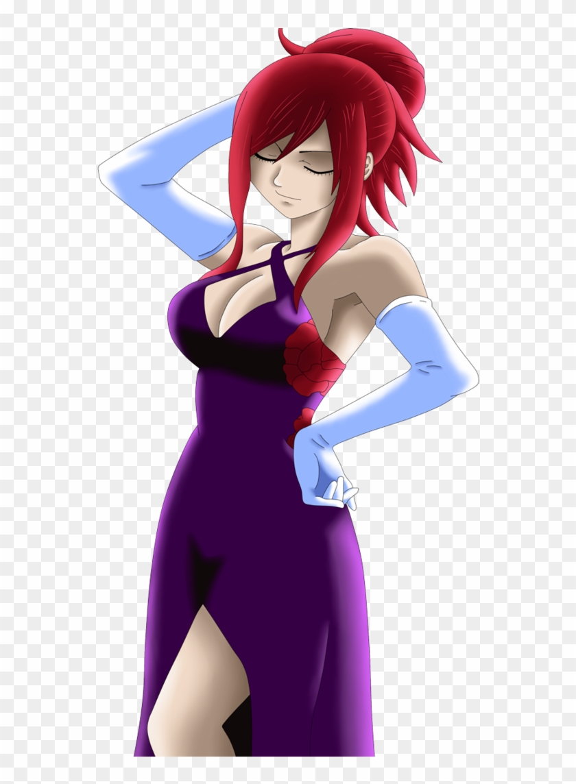Dfc Ix Round 1 Stats Info - Fairy Tail Erza Wearing Gown Clipart #1572297