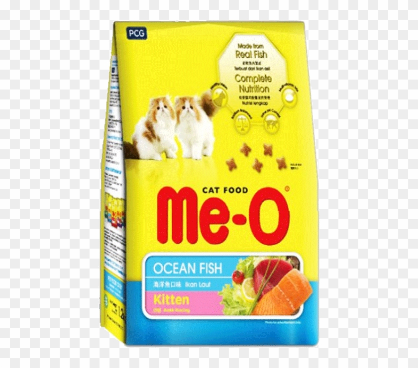 Me-o Cat Food Ocean Fish 400 Gm - Meo Persian Kitten Food Clipart