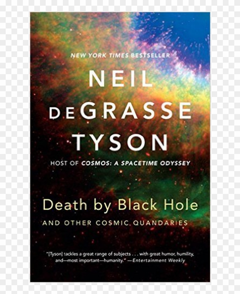 Please Note - Death By Black Hole Book Cover Clipart #1572569