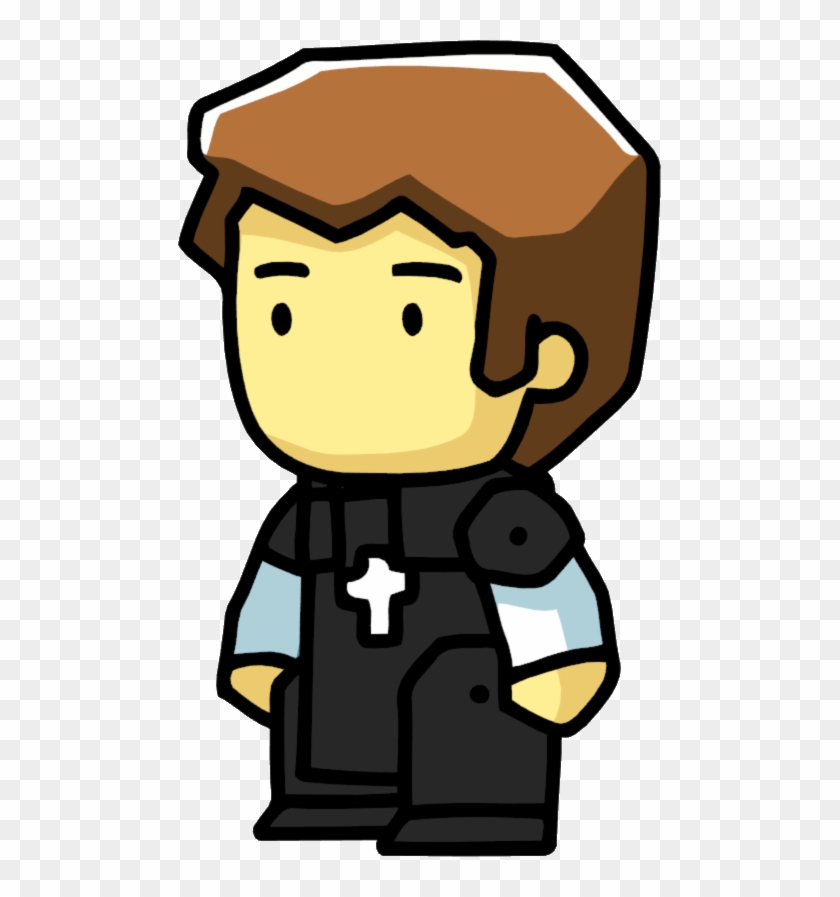 Death By Black Hole - Scribblenauts Priest Clipart #1572594