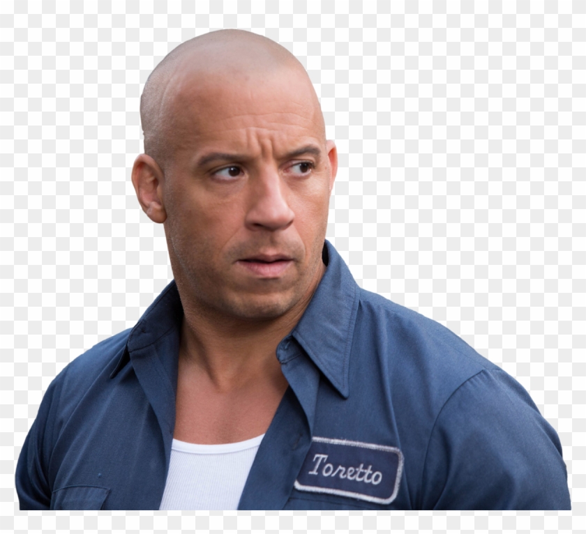 Vin Diesel Png Pic - Vin Diesel Bald Head Clipart #1573187