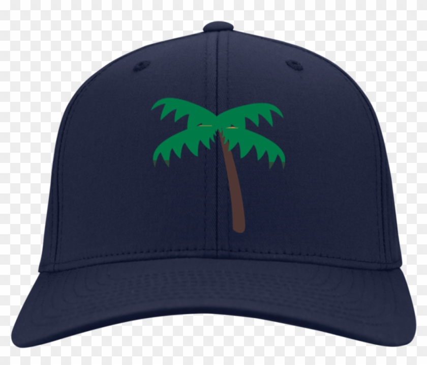 Palm Tree Emoji Stc10 Sport-tek Dry Zone Nylon Cap - Baseball Cap Clipart
