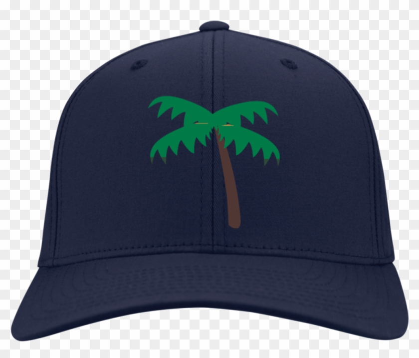Palm Tree Emoji Stc10 Sport-tek Dry Zone Nylon Cap - Baseball Cap Clipart #1573216