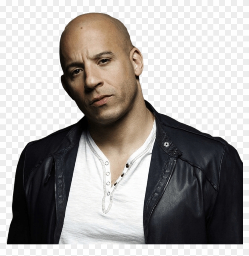 Movies - Vin Diesel White Background Clipart