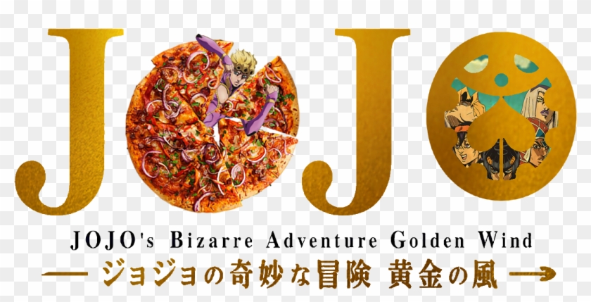 Previously On Jojo's Bizarre Adventure - Jojo Vento Aureo Logo Clipart