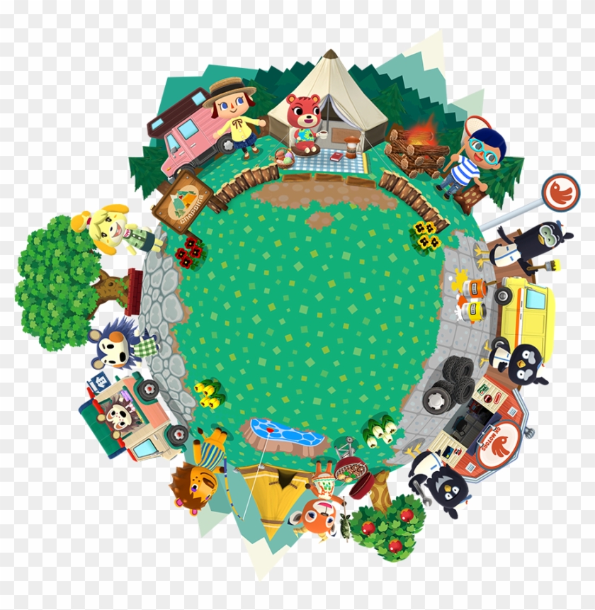 Pocket Camp Comes To Mobile This Wednesday - Animal Crossing Pocket Camp Cover Clipart #1573331