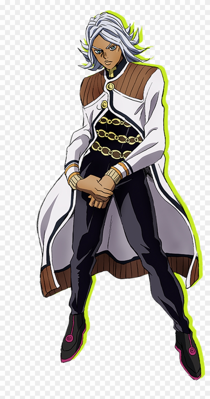 Jojo's Bizarre Adventure, Jojo Bizarre - Long Hair Jjba Characters Clipart