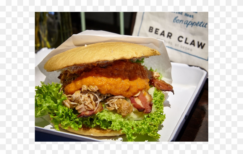 Photo Taken At Bear Claw By Business O - Fast Food Clipart #1573414