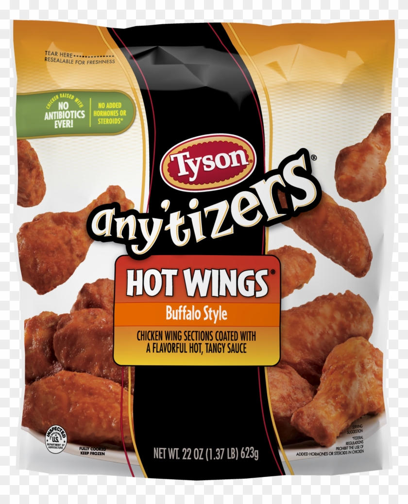Tyson® Any'tizers® Buffalo Style Bone-in Chicken Wings, - Tyson Any Tizers Wings Clipart
