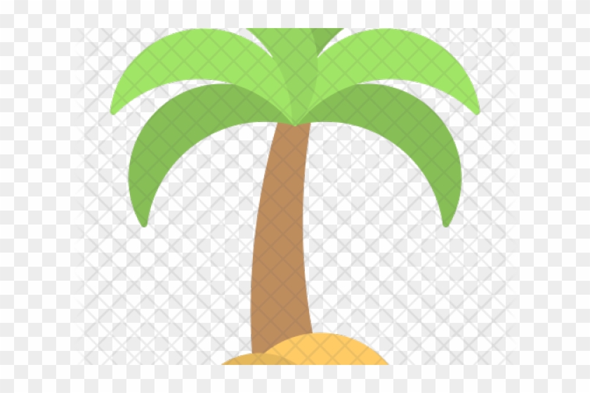 Palm Tree Clipart Emoji - Illustration - Png Download