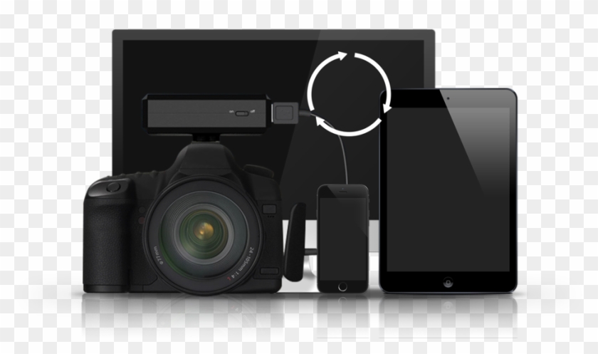 Camfi Can Use Android And Ios Devices To Be Your Viewfinder - Film Camera Clipart #1573788