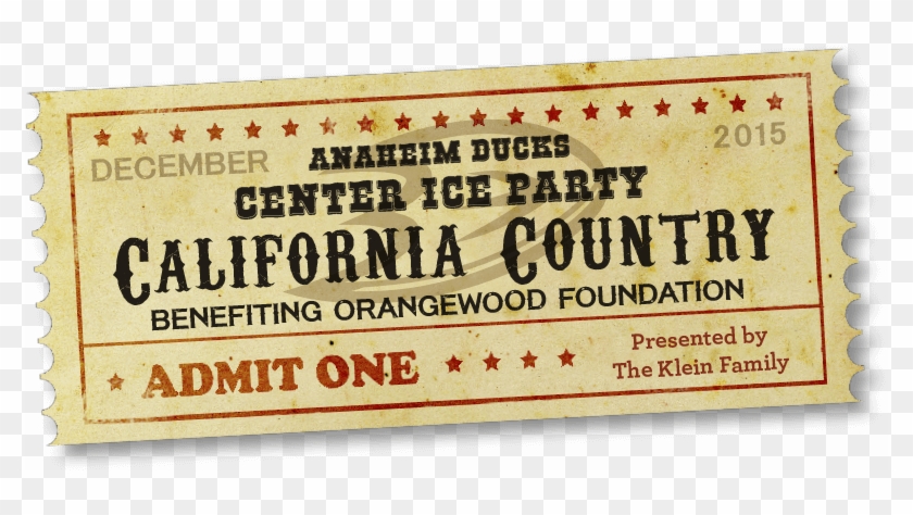 Anaheim Ducks Center Ice Party - Calligraphy Clipart #1573912