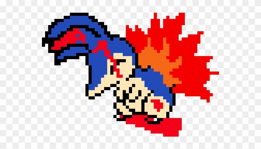 Bloody Cyndaquil - Cartoon Clipart