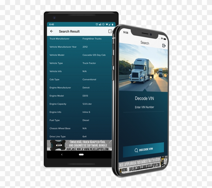 Diesel Vin - Smartphone Clipart