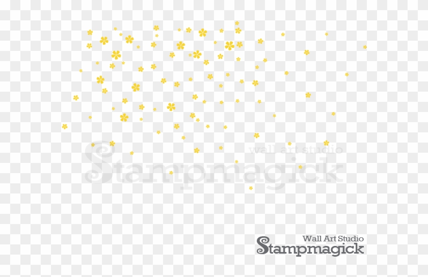 Vines With Yellow Flowers Transparent Clipart #1574388