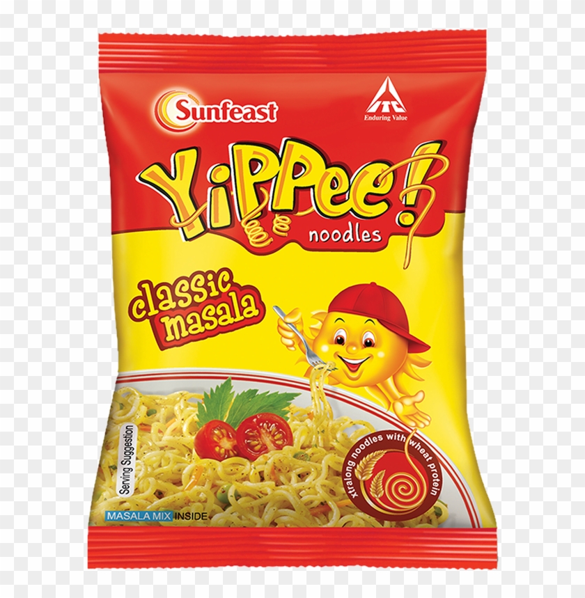Classic Masala Noodles - Sunfeast Yippee Noodles Classic Masala Clipart #1574435