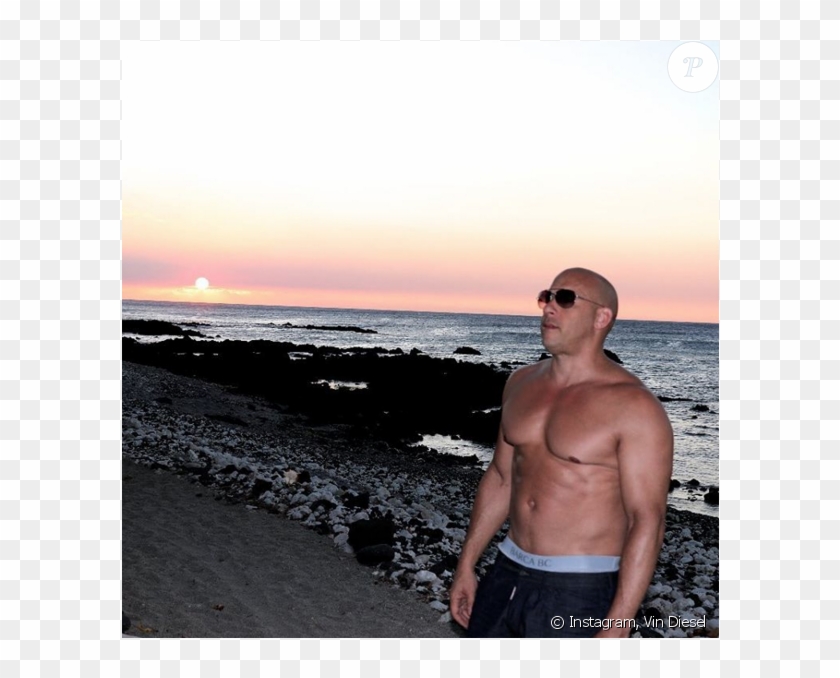 Vin Diesel Pose Torse Nu Pour Le Retour De Xander Cage - Vin Diesel Shirtless Clipart