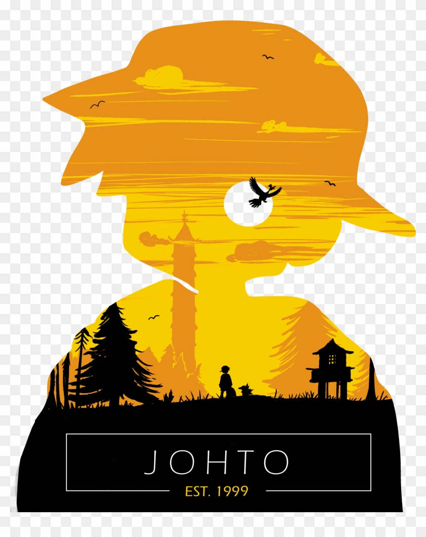 Resized To 24% Of Original - Johto Poster Clipart #1574492