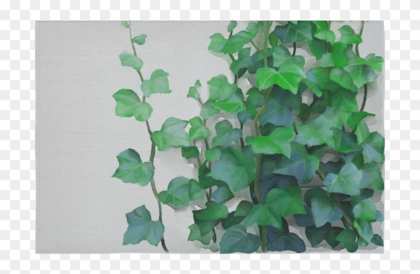 Green Creeper Wall Painting Clipart