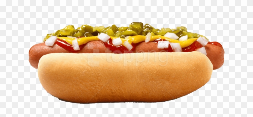Free Png Download Hot Dog Free Transparent S Png Images - Hot Dog With Olives Clipart #1575298