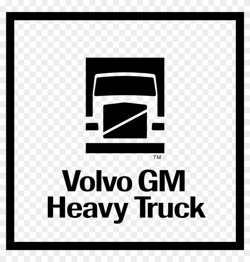 Volvo Gm Heavy Truck Logo Png Transparent - Truck Vector Clipart