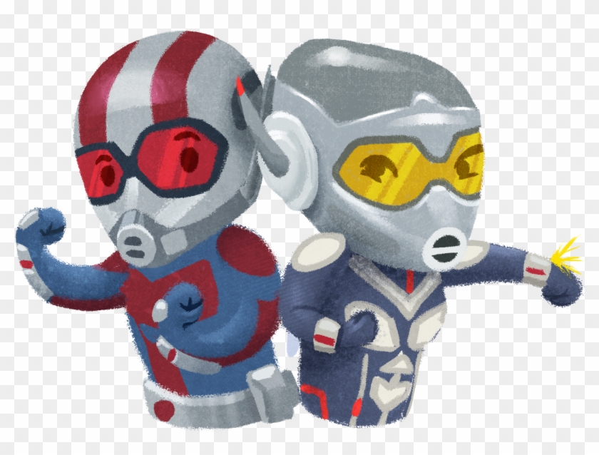 Ant-man And The Wasp Stickers Clipart #1575539