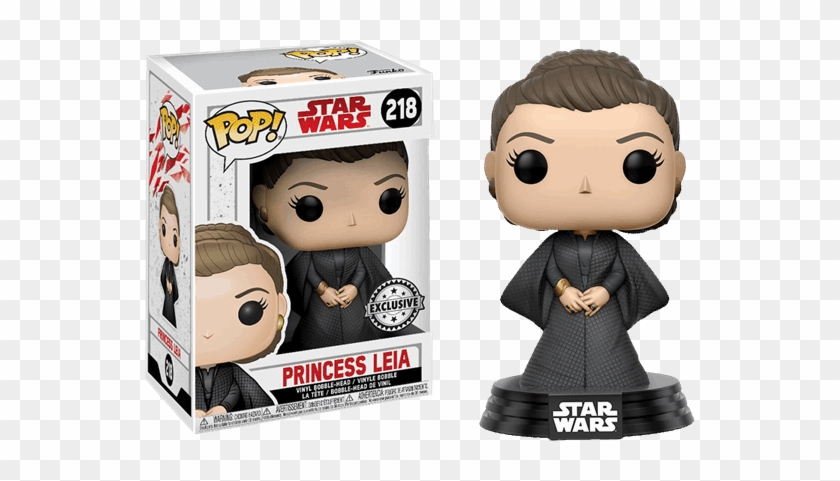 Princess Leia Pop Vinyl Figure - Funko Pop Leia Clipart